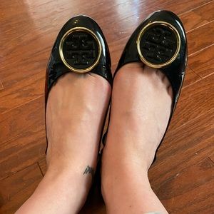 Tory Burch Minnie ballet flat 10.5 black